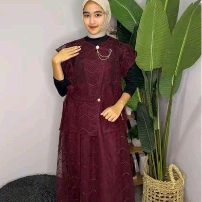 Jenara Vest Set - Set Blazer Wanita - Vest Outer Set - Setelan Rok Wanita - Vest Wanita - Oneset Ski