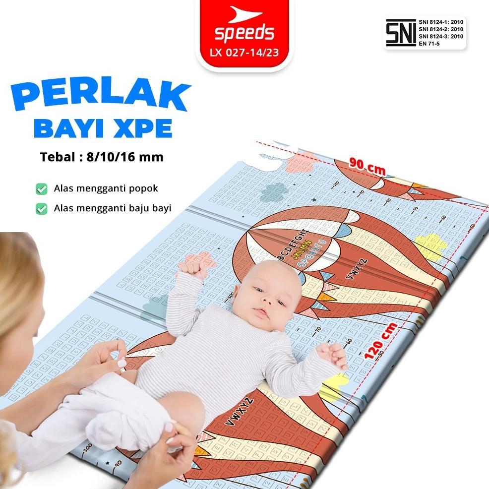 READYY SPEEDS Playmat Perlak Bayi Anak Alas Tidur Lipat Alas Tidur Bayi Anak Tas Playmat Bahan XPE T