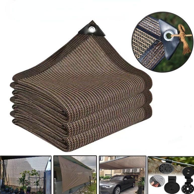 Paranet Net 99% Anti-Uv Sunshade Net Tabir Surya Coklat/Jaring Paranet/Paranet Shading Net/Garden Su