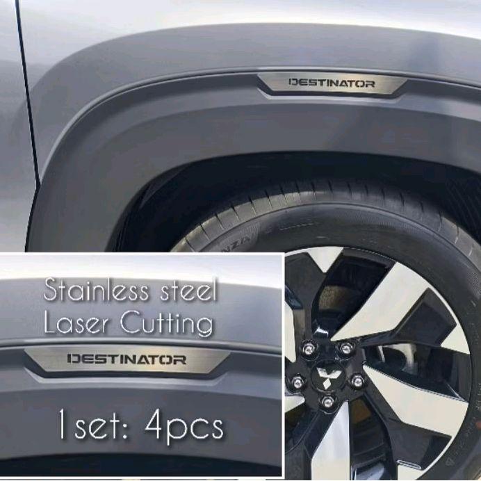 Aksesoris Garnish Fender Ornament Mitsubishi Destinator Full Stainless Original Dan Terpercaya