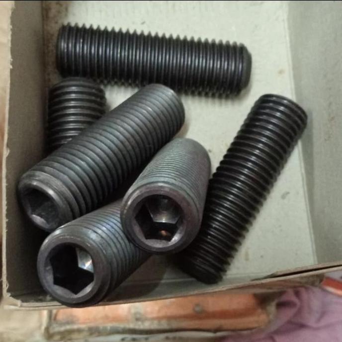 Baut L Tanam/ Socket Screw/ Imbus Baja M24 X 3.0 X 50 Kunci L 12 High Quality