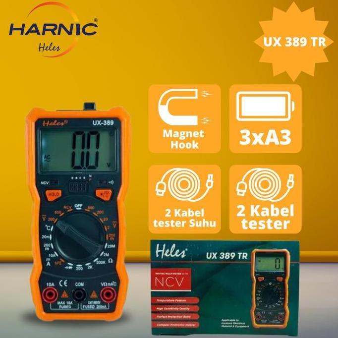 Multitester / Tester Digital Heles UX 389 TR