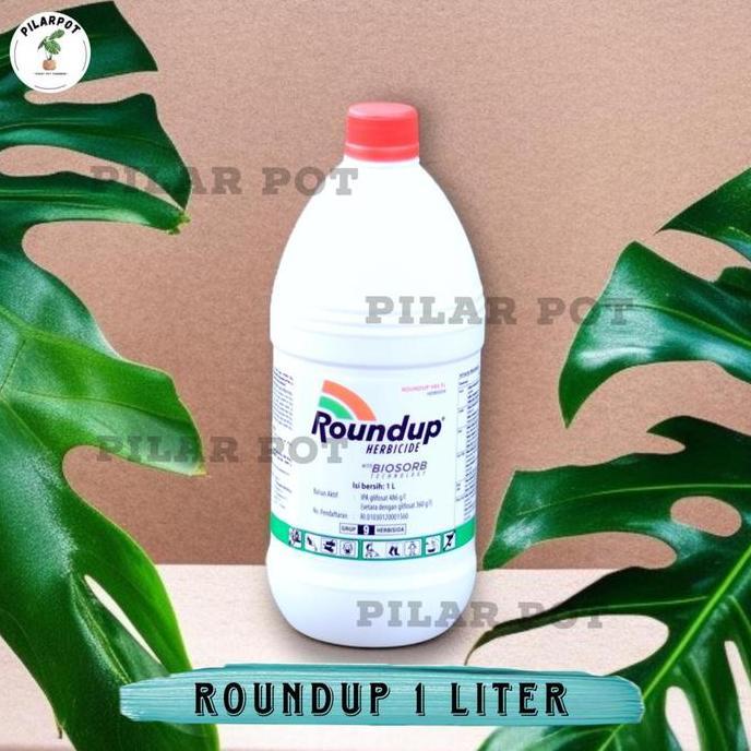 HOT SALE pembasmi rumput&alang2 ROUNDUP 486 SL herbisida 1liter BISA GRAB