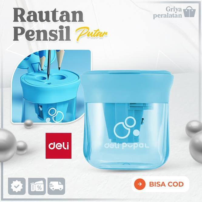 Rautan Pensil Rautan Pensil Ta Lubang Rautan Pensil Segita Tebal Rautan Pensil Kecil Portabel Manual