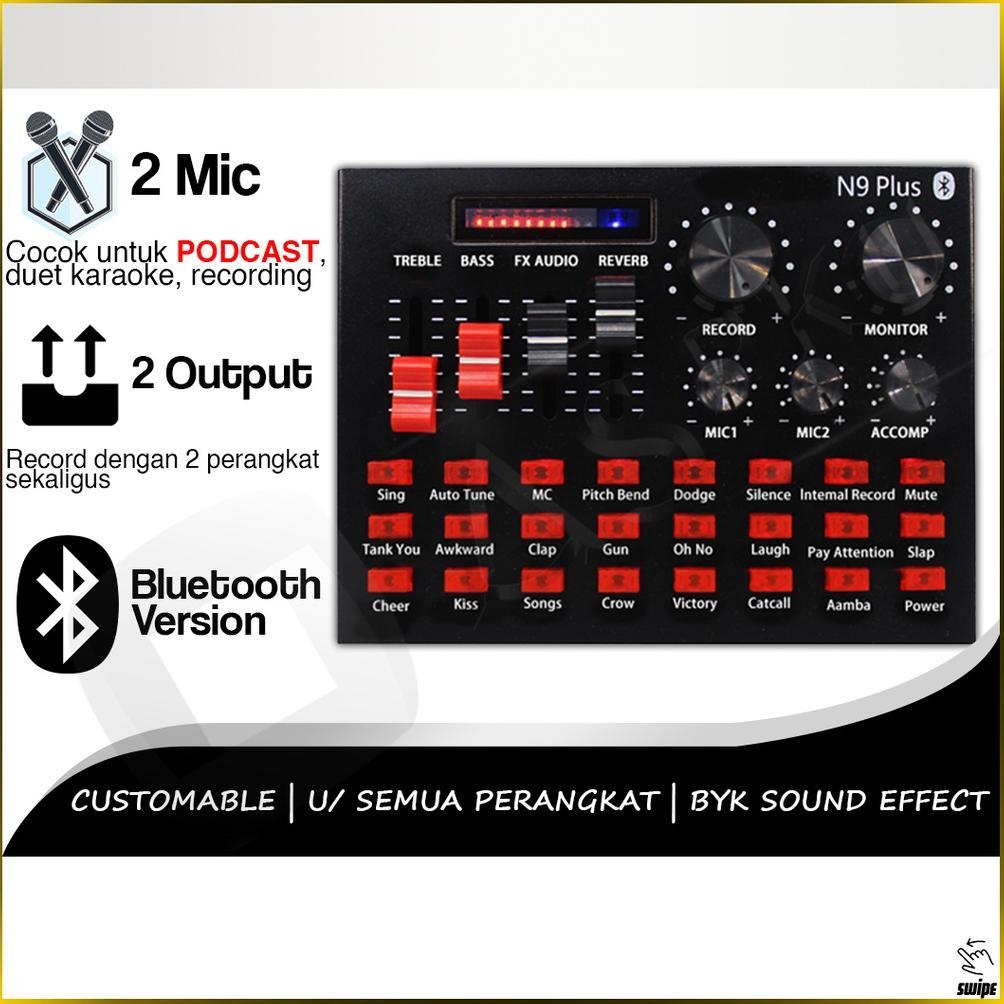 Soundcard Podcast 2 Mic N9 V8s V2 V8+ V8s V8 Std Original Taffware Studio Taffstudio Musik Music