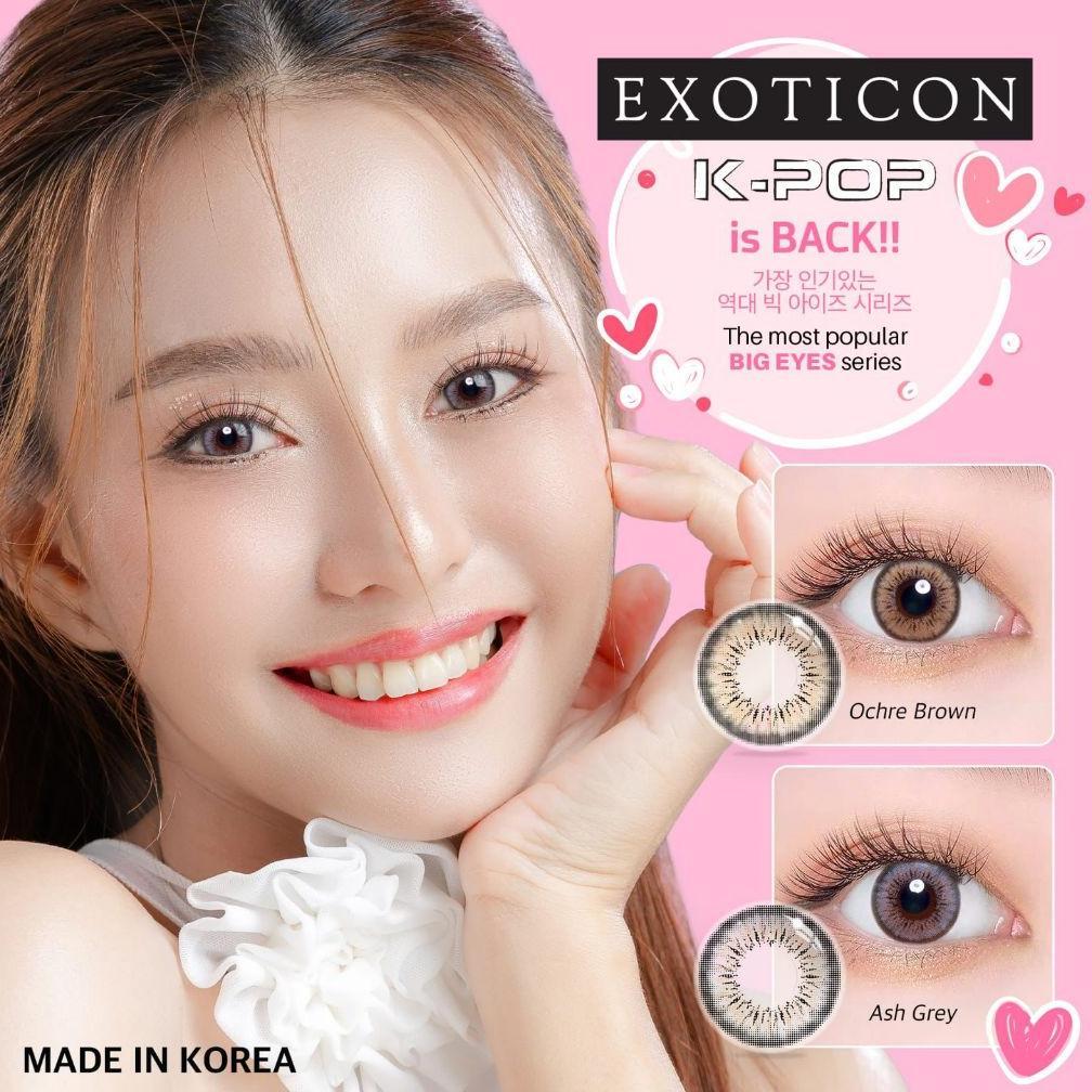ORIGINAL` Softlens X2 KPOP 16 MM Normal & Minus (-0,50 S/D -6,00) By X2 Exoticon / Soflen Kpop / Kpo