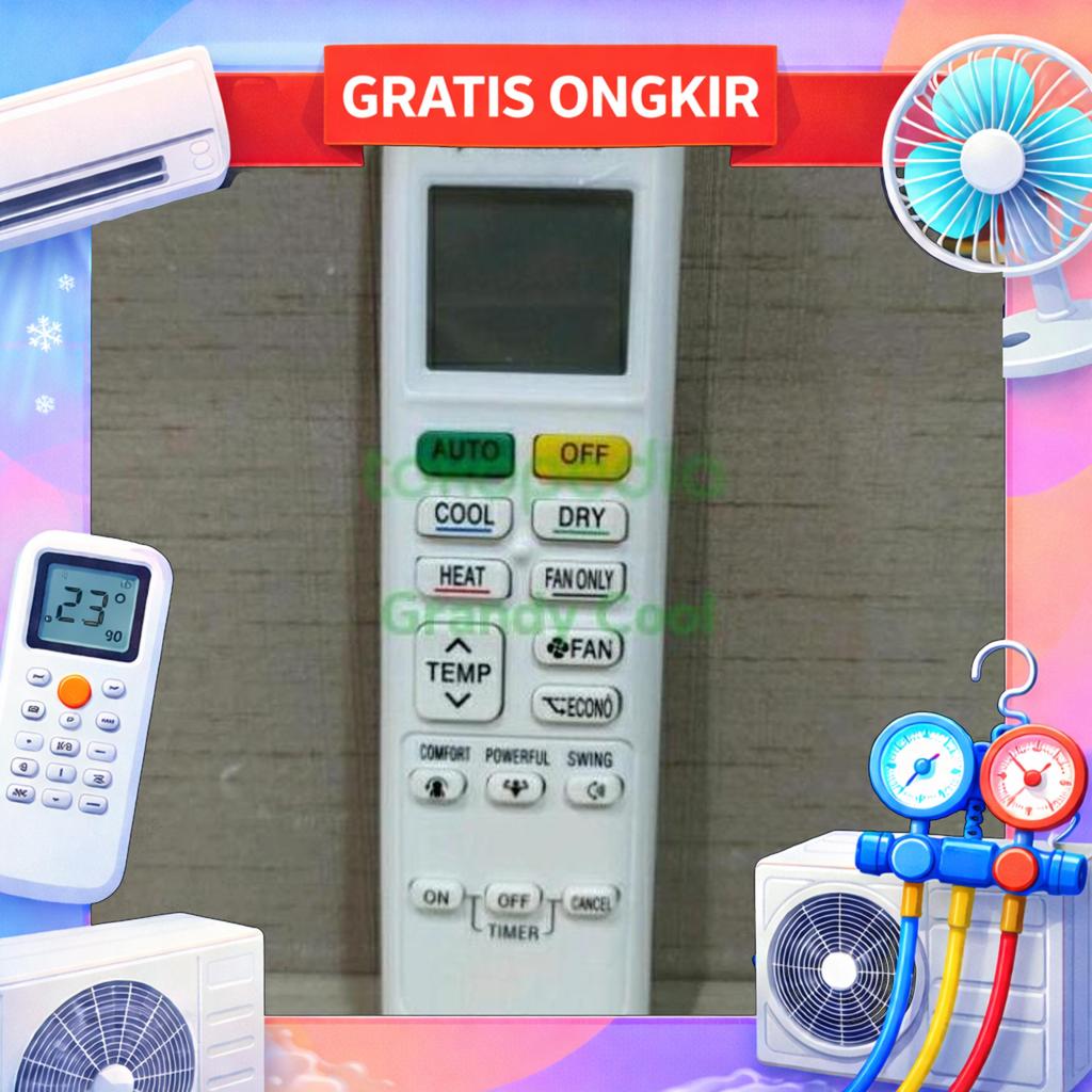 Remote Ac Daikin Flash Inverter Sameday