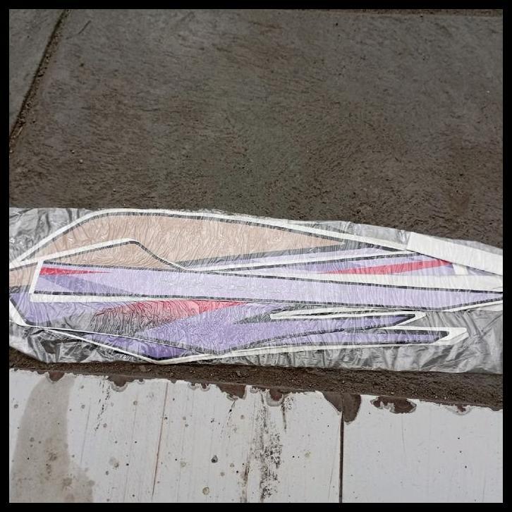 DISKON STRIPING HONDA GL MAX NEOTECH UNGU BROWN 