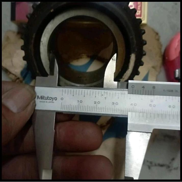 TERLARIS GEAR GIGI MAIN SHAFT GEAR 3RD GIGI 3 L300 BENSIN ORIGINAL NOS JPN MD700674 