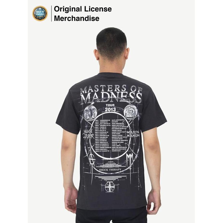 Kaos Baju Tshirt Pria Musik Metal Band MARILYN MANSON Original Masters