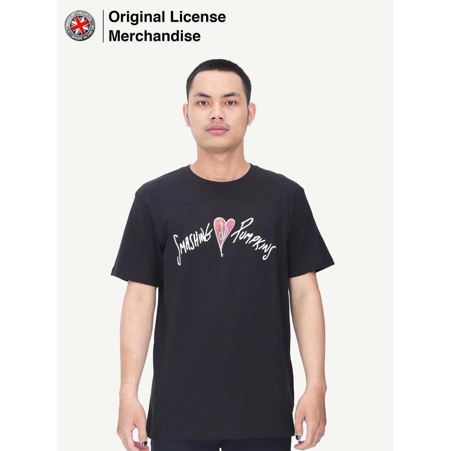 Kaos Baju Band Musik Pria Wanita Import SMASHING PUMPKINS Gish Heart