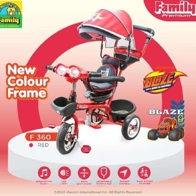 Ready Sepeda Stroller Roda Tiga anak balita Family F 360 H