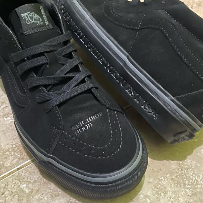 Vans sk8 mid 83 dx anaheim x nehborhood black (Resmi PT NAVYA)