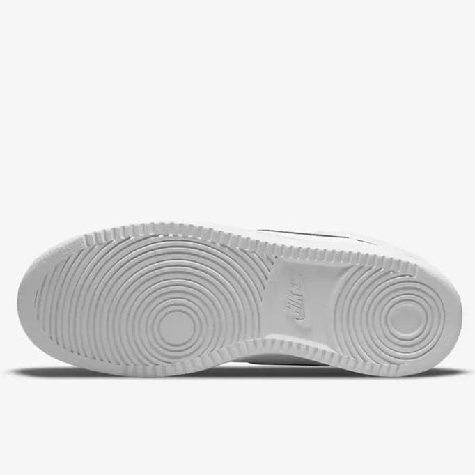 SEPATU SNEAKERS NIKE COURT VISION MID WHITE BLACK ORINAL BNIB RESMI