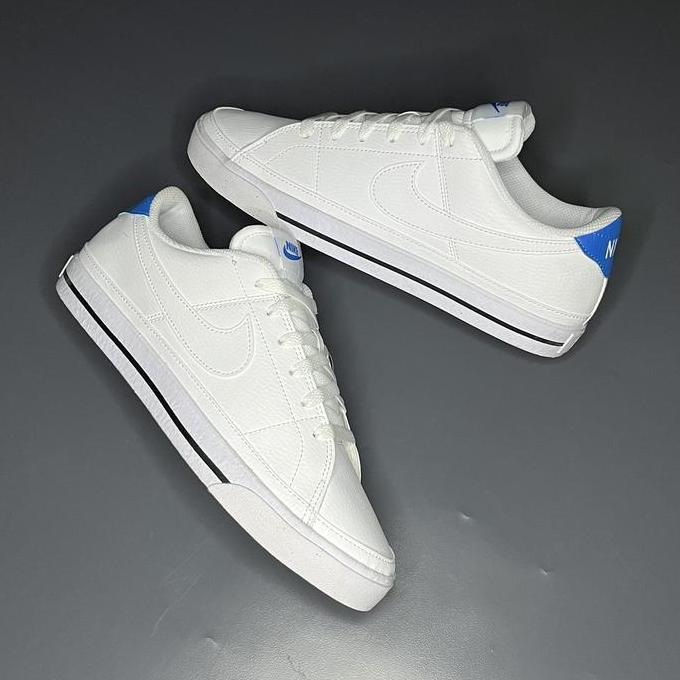 Nike court legacy white blue orinal men sneakers shoes