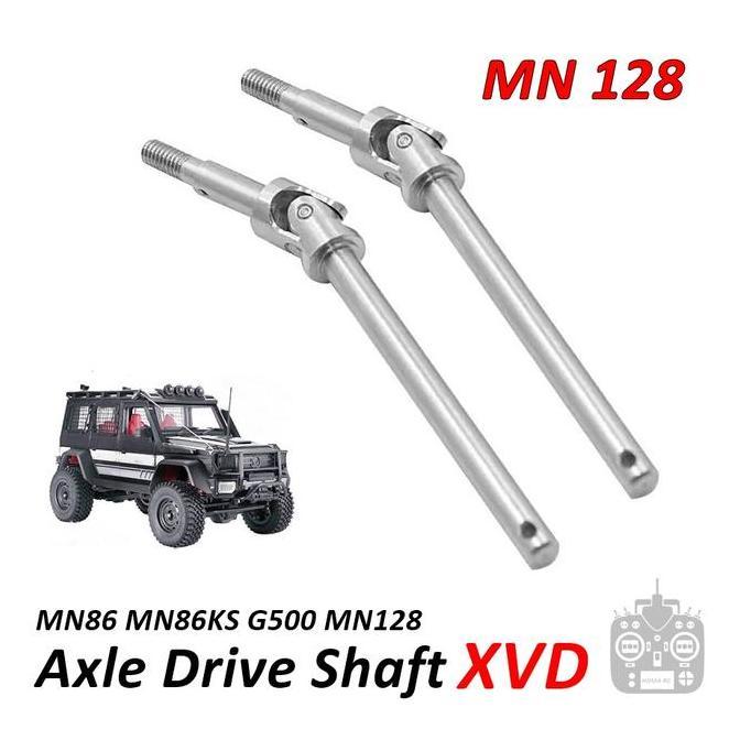Metal Drive Shaft Xvd Depan Mn86 Mn86Ks G500 Mn128 Rc Car Hobby Kualitas Terbaik Harga Termurah