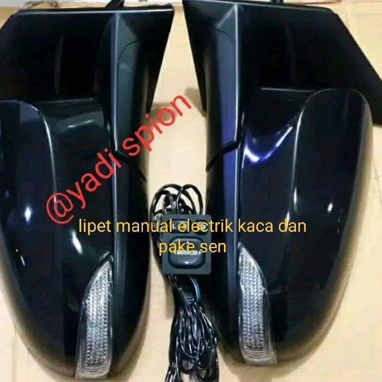 spion mobil sigra/calya kaca miror pake sen +tombol+kabel (LIPET MANUAL)