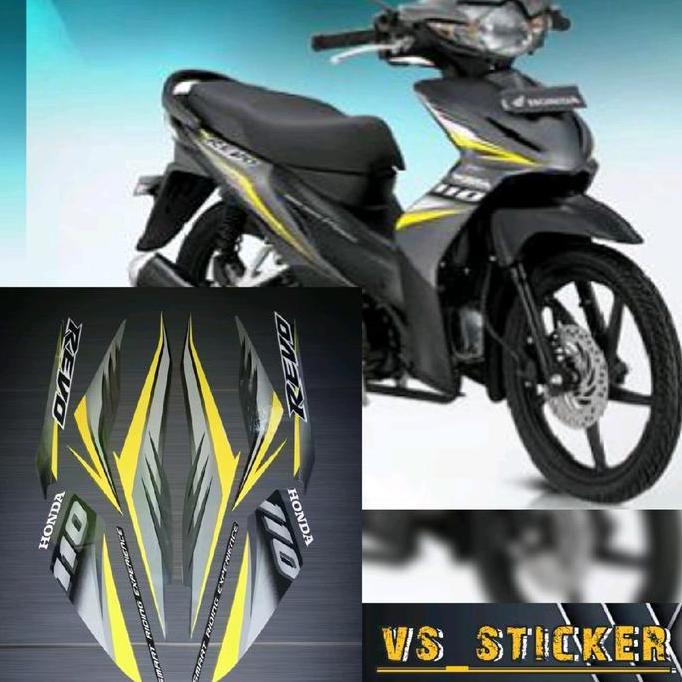 DISKON STRIPING STICKER LIST REVO ABSOLUT 110 2009 KUALITAS TERBAIK MOTORCYCLE AKSESORIS