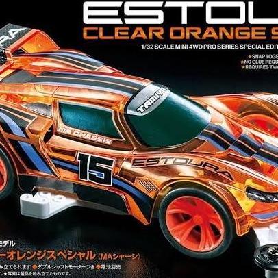 TAMIYA 95691 ESTOURA CLEAR ORANGE SPECIAL ( MA CHASSIS  )