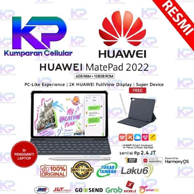 Huawei Matepad 10.4 R 2022 Free Keyboard Garansi Resmi