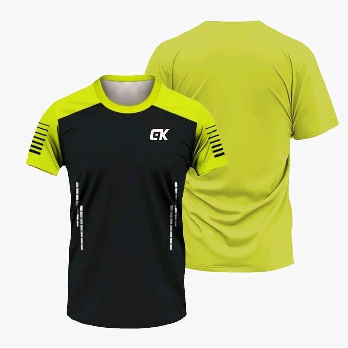 CK KOMBINASI KAOS GYM FITNESS OLAHRAGA PRIA WANITA