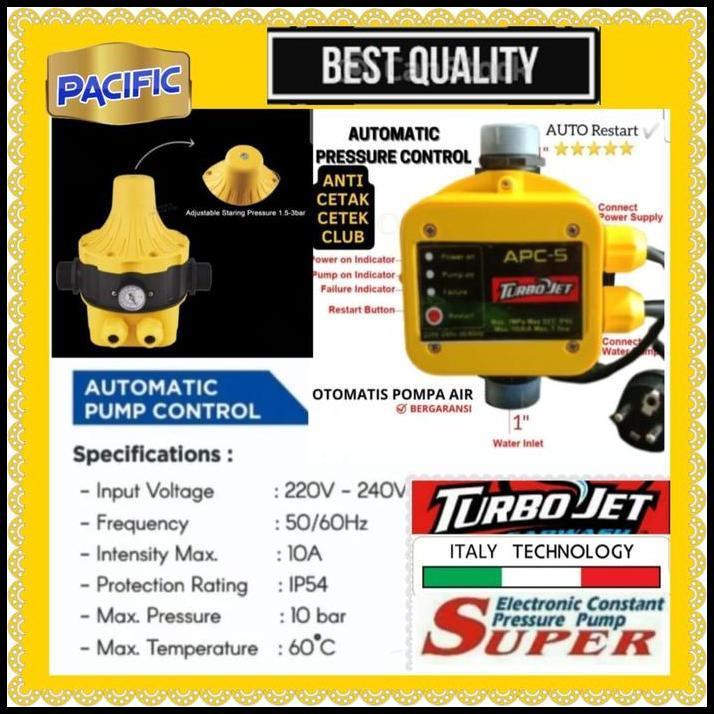 TERBARU GARANSI OTOMATIS APC UTK POMPA BOOSTER WASSER PBMH 60-4EA/PBMH 90-3EA !!