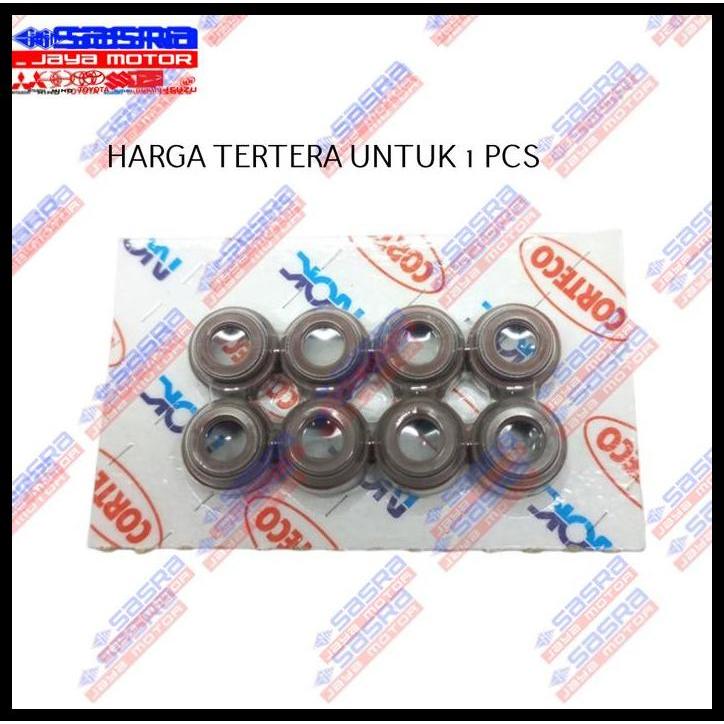 DISKON OIL SEAL VALVE/KLEP KIJANG ALL|KIJANG D APPLICABLE NOK CORTECO GREY 