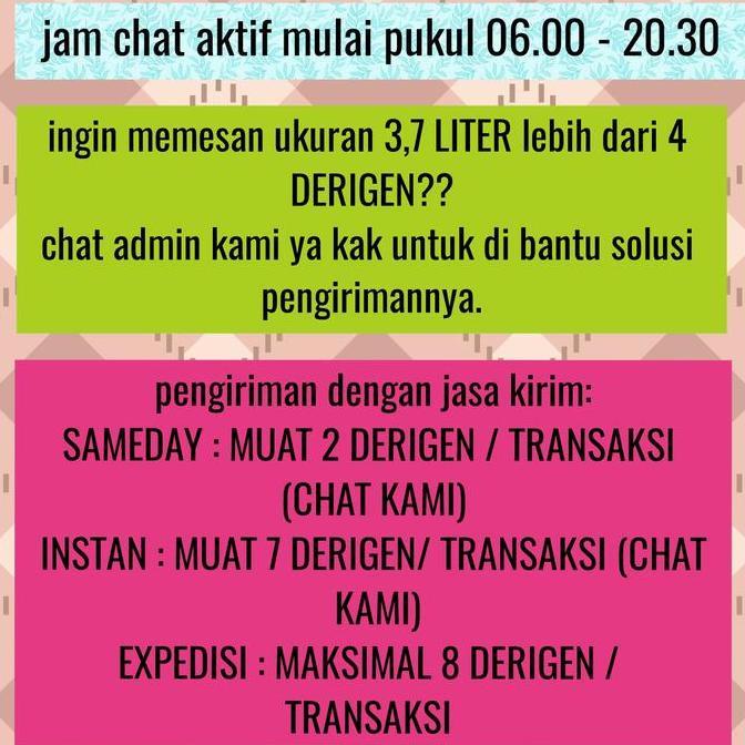 Ready YURI LYSORIN 3.7 LITER READY pembersih desinfektan murah