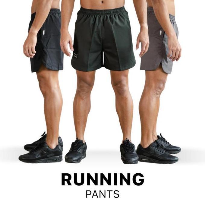 Atalon Running Pants - Celana Pendek Ringan Lari Jogging Marathon