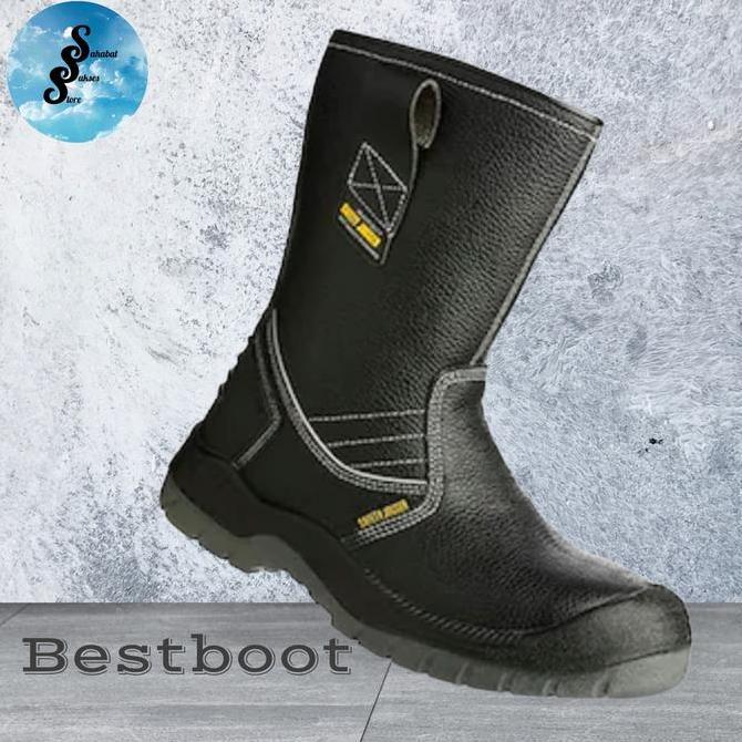 Bestboot Sepatu Safety Jogger BestBoot2 S3 SRC Original Bahan Berkualitas Tinggi Sole PU Steel Toe C