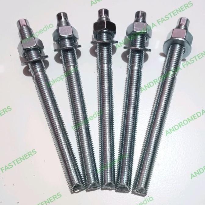 CHEMICAL ANCHOR M20x260 / STUD BOLT / CHEMICAL ANGKUR M20x260