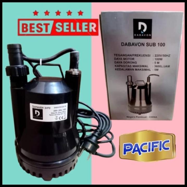 TERLARIS POMPA CELUP 100 W AUTO SUBMERSIBLE LEADER IT 200 SHIMIZU SPN DABALTO 