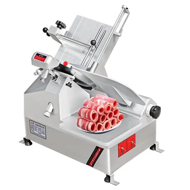 Desktop Meat Slicer Thin Electric Small Meat Slicer Machine Butcher Commercial Automatic Machine Mea