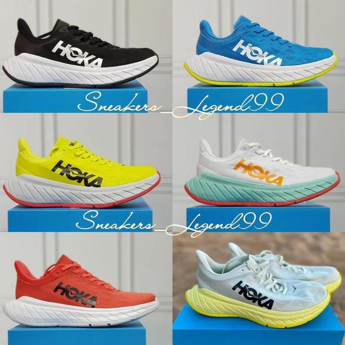 Sepatu Running Pria Hoka Carbon X2 Premium Import High Quality