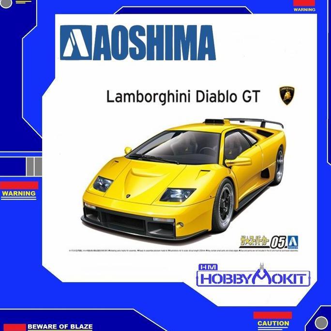 AOSHIMA 1/24 LAMBORGHINI DIABLO GT '99