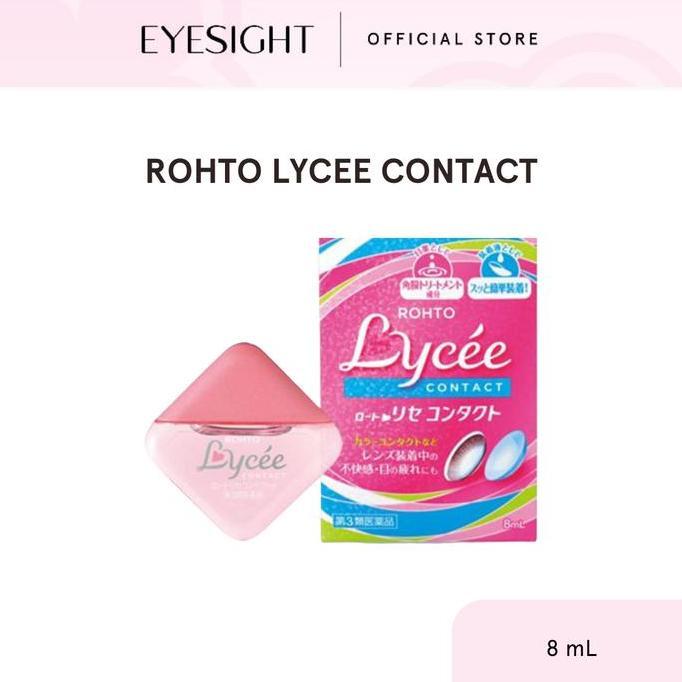 Rohto Lycee Contact Tetes Mata Softlens 8ml