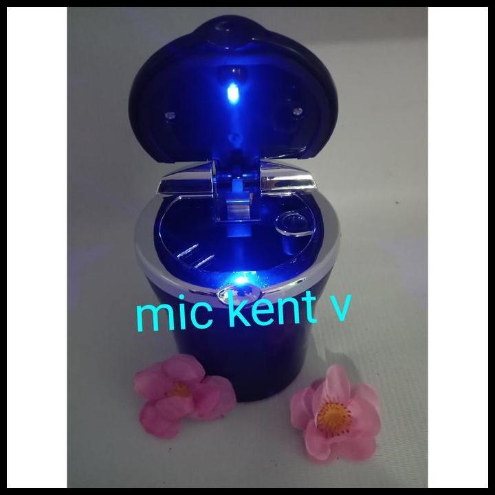 TERLARIS ASBAK MOBIL LED/ASBAK ROKOK PORTABLE HITAM MOBIL ALL NEW AVANZA XENIA 