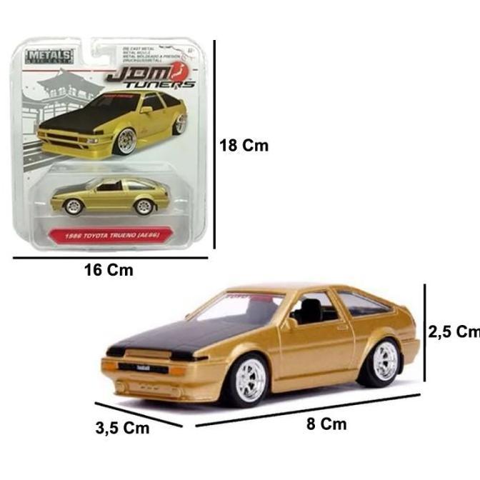 Jada - JDM tuners 1986 Toyota Trueno (AE86) Skala 1:64