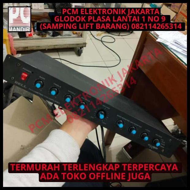 TERLARIS KIT PARAMETRIK PARAMETRIC PRE AMPLIFIER PREAMPLIFIER BELL + BOX JADI
