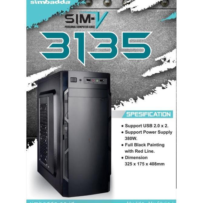 PROMO Casing PC Simbadda Simbada V3135 Simbadda Sim V 3135 BISA GRAB