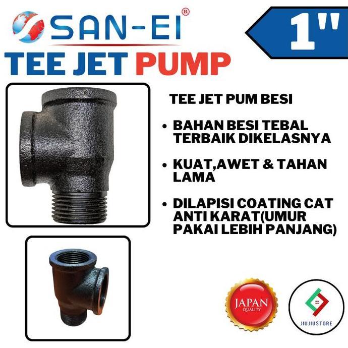 Ledeng- Tee 3 Way T Jet Pump T Jet Pam Besi Tee 3 Cabang JetPumpSanEi