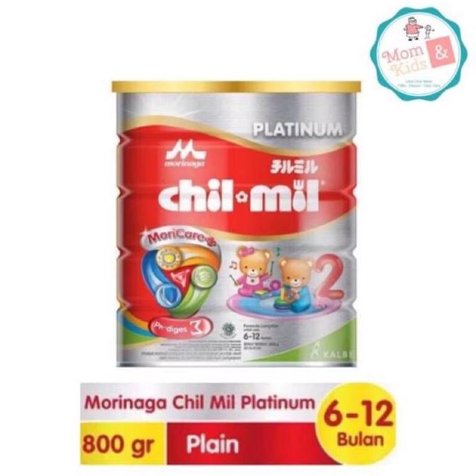 Cod,Bisa- Chilmil Platinum 800 Gr | Morinaga Chil Mil Platinum (6-12 Bulan) 800Gr