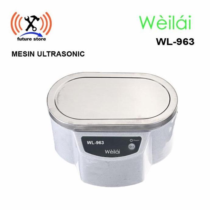 Camwoi- Weilai Wl-963 Mesin Ultrasonic Cleaner Jewelry Glasses Cleaning