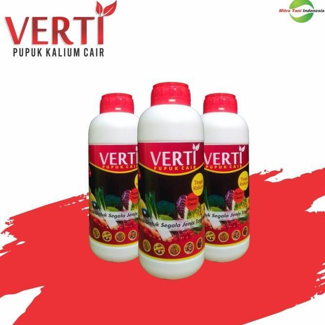 Verti K Pupuk Cair Cabe Agar Buah Lebat Pupuk Anti Rontok Keriting