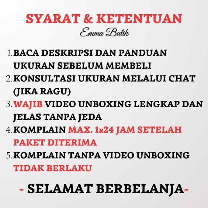 Xyxy- Emma.Butik E00301 Dress Wanita Remaja Elegan Sopan Anggun Dress Princess Dress Natal Gereja