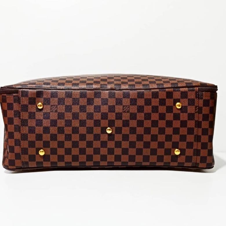 Travel Bag Jumbo Premium Tas Jinjing Wanita Kotak Coklat