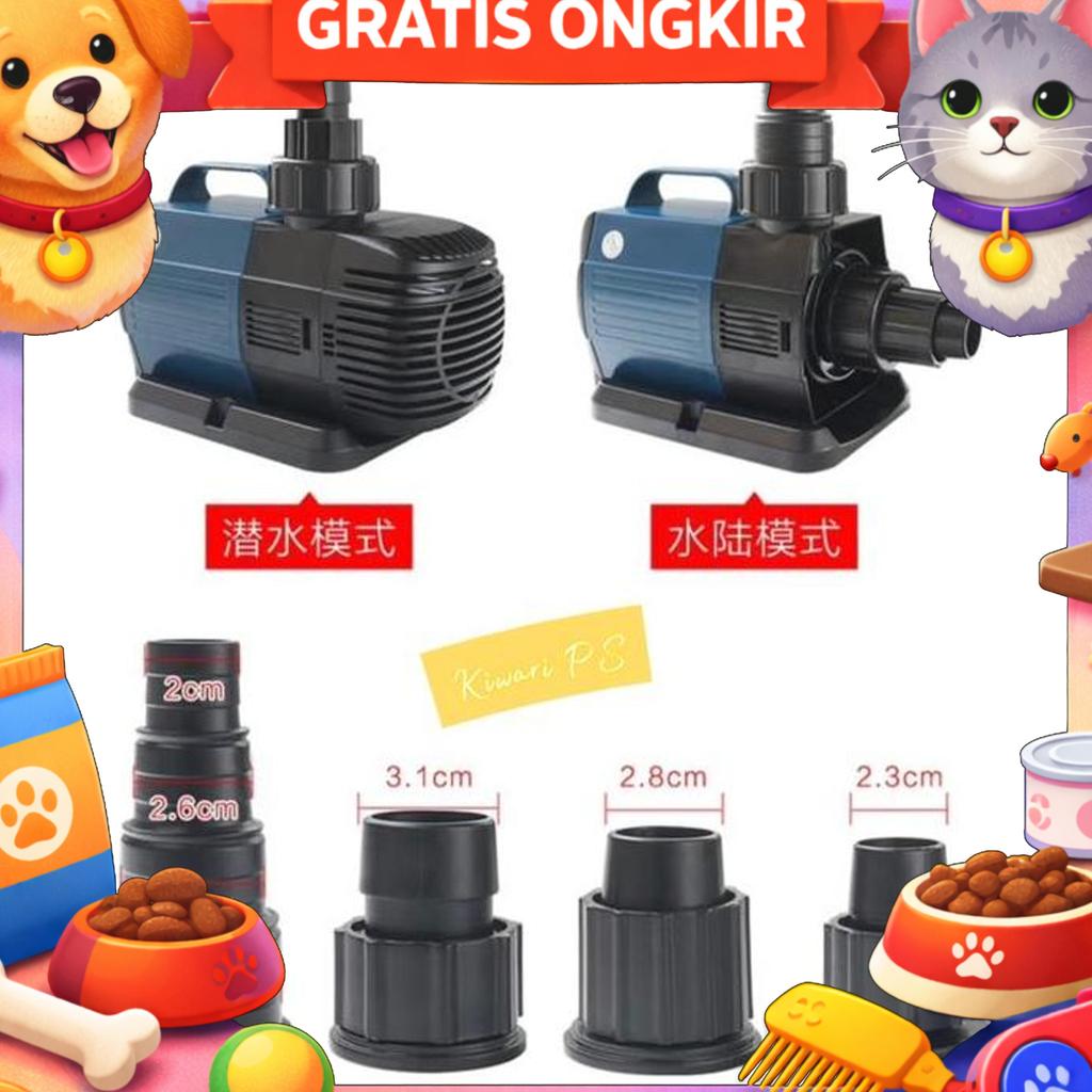 Amara / Sobo Bo 9000A Pompa Air Kolam Aquarium Ikan Bo9000A Bo 9000 A
