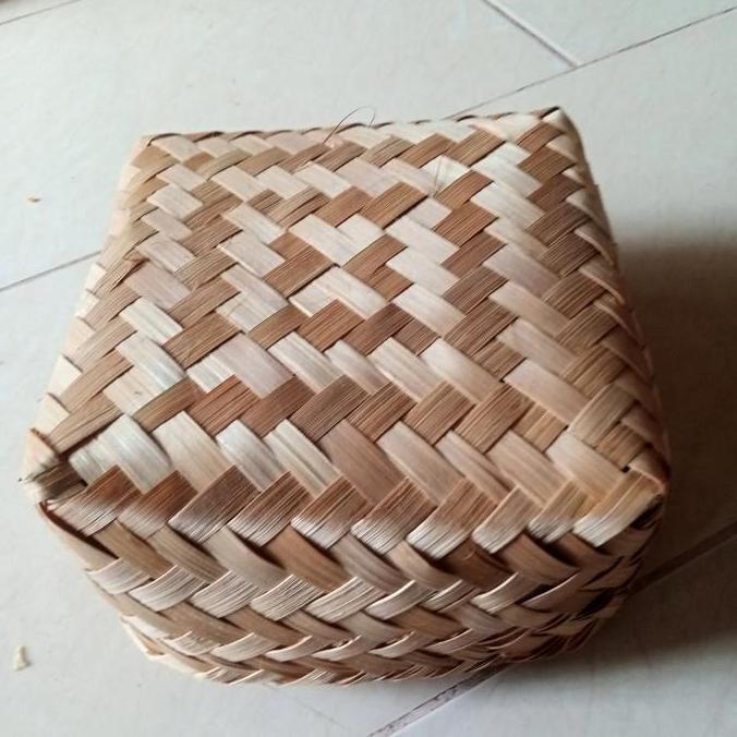 besek bambu 20x20 sepasang murah