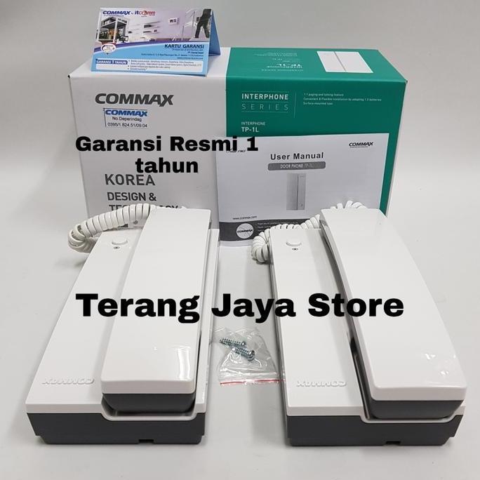 Troniktik- Interphone Commax Tp-1L (2 Unit) Intercom Commax Tp-1L