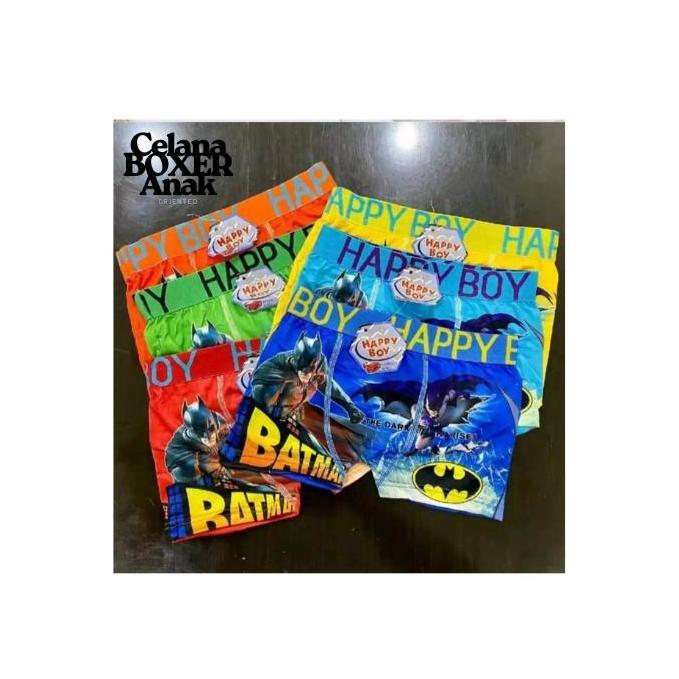 Duniaank- 12 Pcs ( Satu Lusin ) Celana Dalam Boxer Anak Laki -Laki || Celana Dalam Boxer Anak Lusina